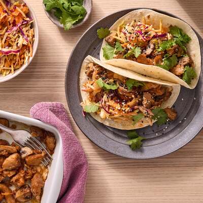 Korean-Style Pulled Pork Tacos