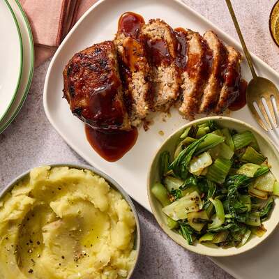 Asian-Inspired Pork Meatloaf