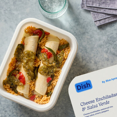 Cheese Enchiladas & Salsa Verde