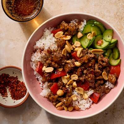 Asian Beef Rice Bowls