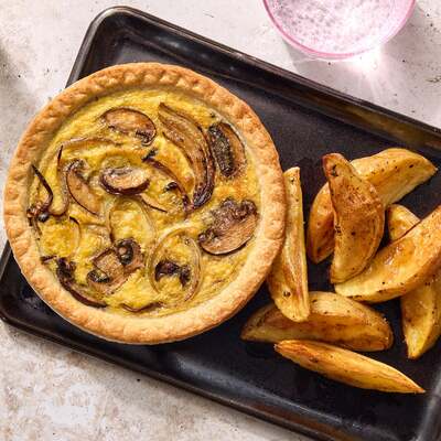 Truffle & Fontina Quiche