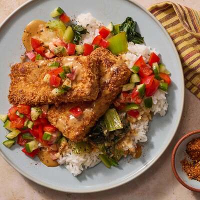 Tofu Katsu & Soy Mayo