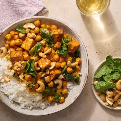 Paneer & Chickpea Curry