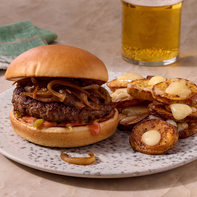 Caramelized Onion Burgers