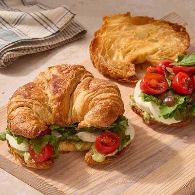 Caprese Croissant Sandwiches