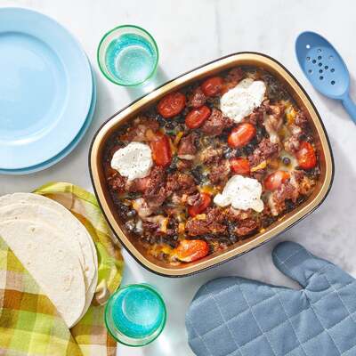 Chorizo & Black Bean Tacos