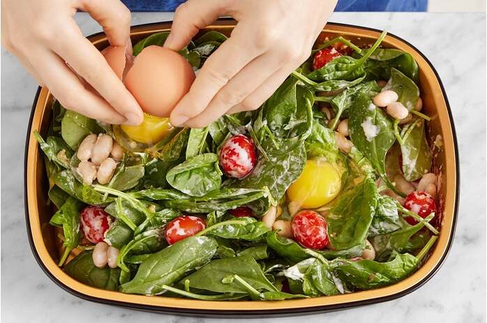 recipe-step-image-Add the eggs & bake the trays