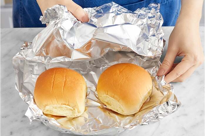 recipe-step-image-Warm the buns & serve your dish 