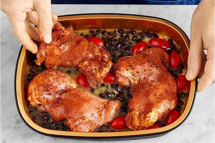 recipe-step-image-Prepare the chicken & bake the tray