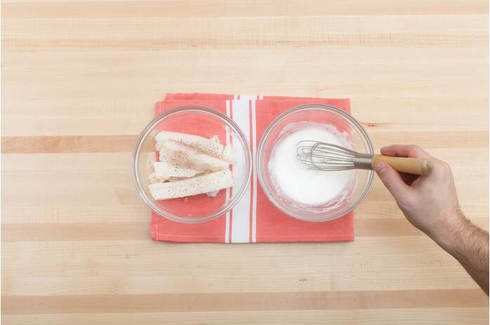 recipe-step-image-Prepare the cod & make the batter: