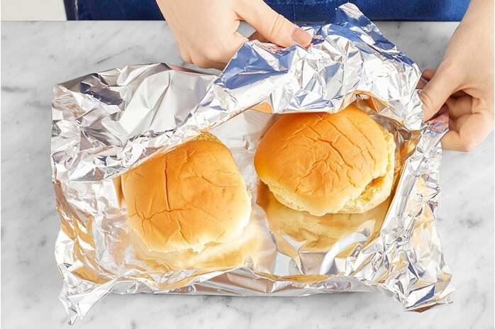 recipe-step-image-Warm the buns & serve your dish 