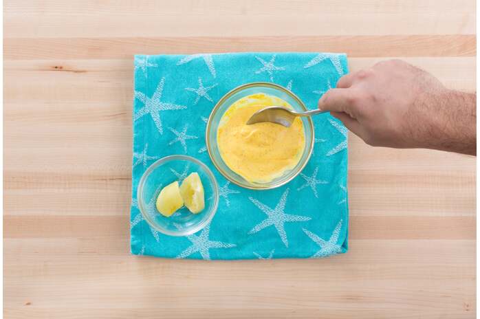 recipe-step-image-Make the saffron aioli: