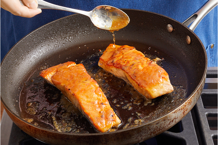 recipe-step-image-Cook the fish & serve your dish