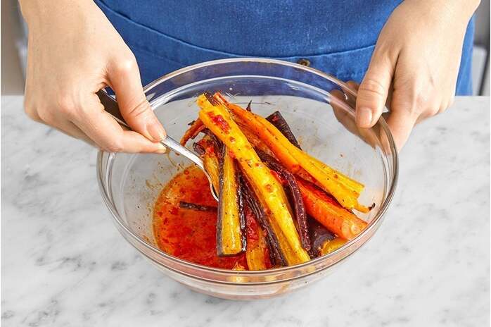 recipe-step-image-Finish the carrots & serve your dish