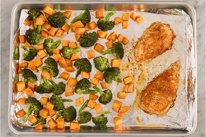 recipe-step-image-Start the chicken & vegetables