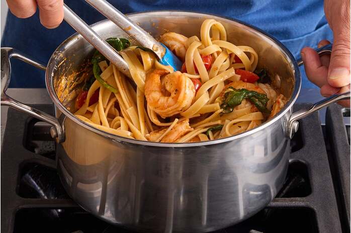 recipe-step-image-Finish the pasta & serve your dish
