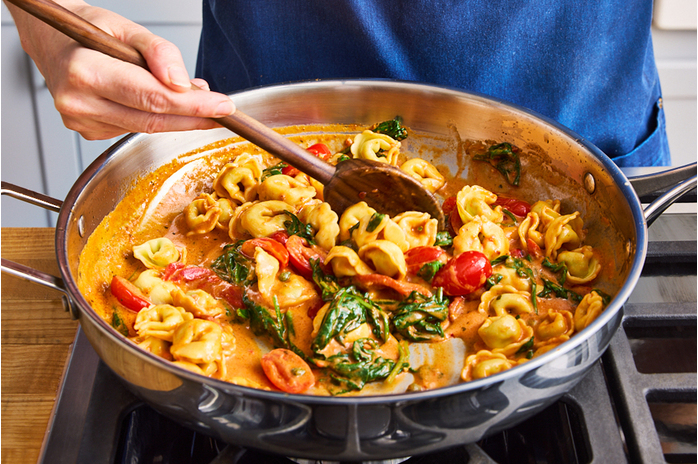recipe-step-image-Finish the tortellini & serve your dish