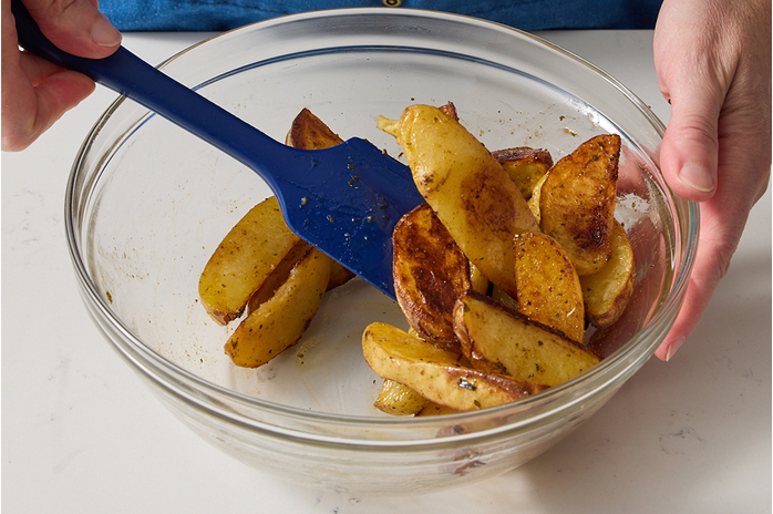 recipe-step-image-Prepare & roast the potato wedges