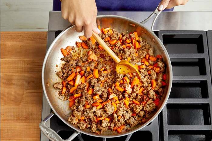 Indian Achaar Beef & Curry Spiced Rice