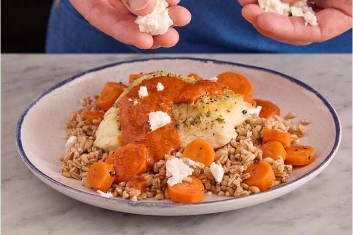 recipe-step-image-Warm the farro & serve your dish 