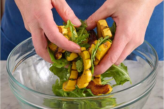 recipe-step-image-Make the salad & serve your dish 