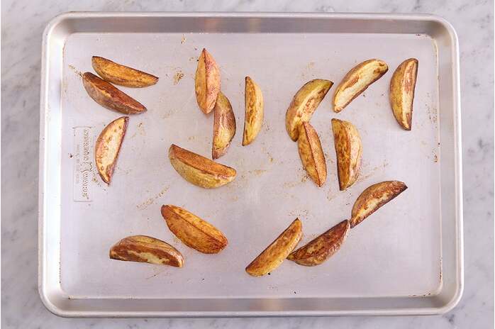 recipe-step-image-Prepare & roast the potato wedges
