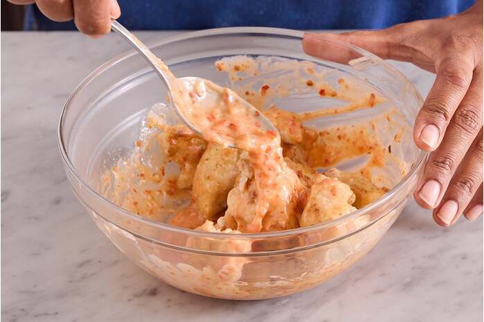 recipe-step-image-Dress the chicken & serve your dish
