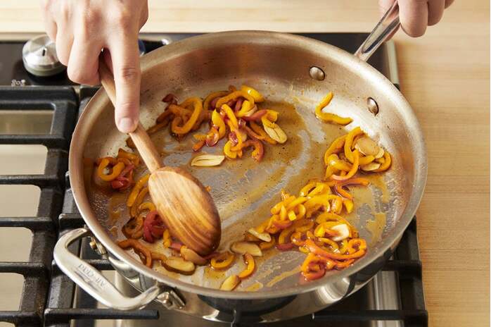recipe-step-image-Cook the peppers: 