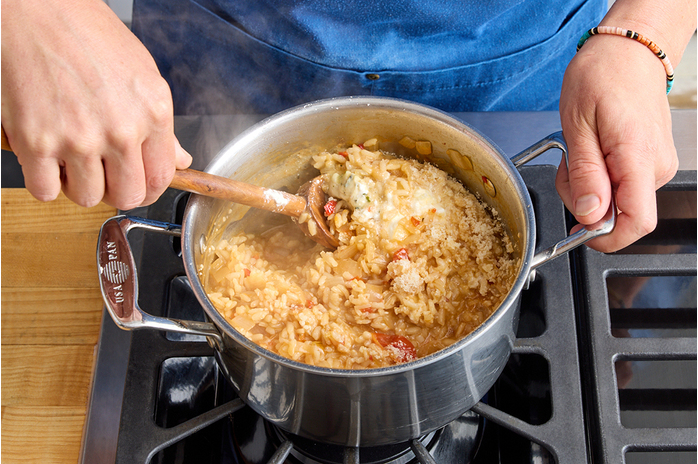 recipe-step-image-Finish the risotto & serve your dish