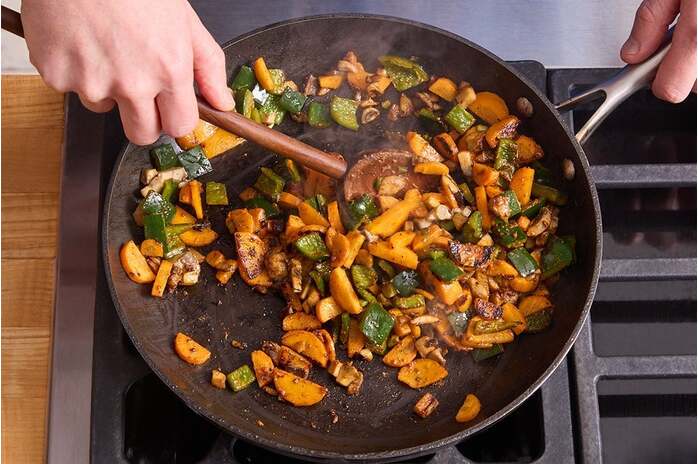 recipe-step-image-Cook the vegetables & serve your dish