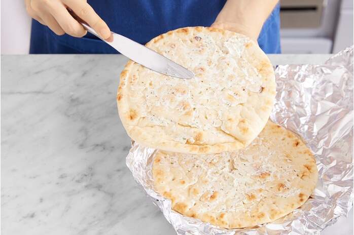 recipe-step-image-Make the garlic pitas & serve your dish