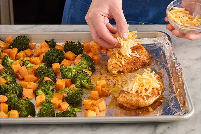 recipe-step-image-Finish the chicken & vegetables