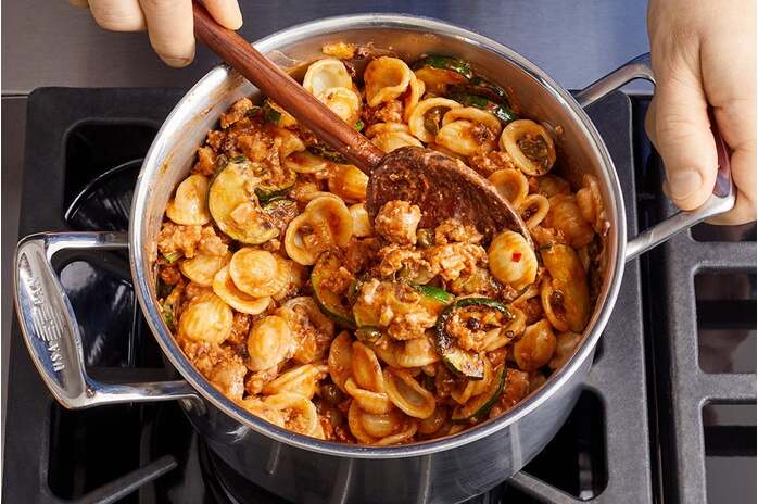 recipe-step-image-Finish the pasta & serve your dish