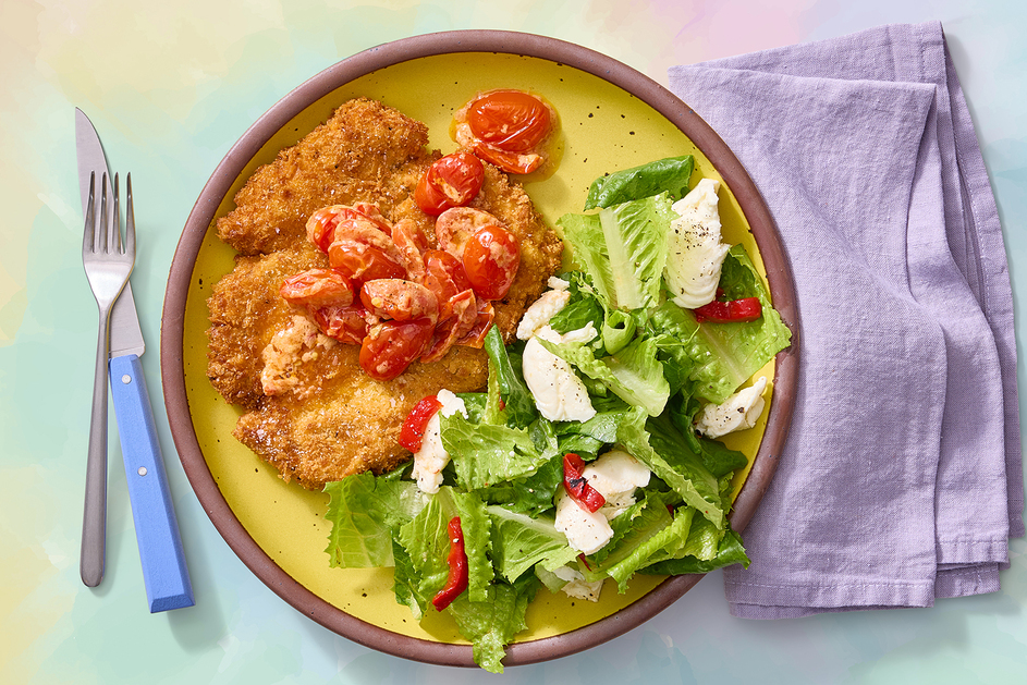 Crispy Chicken & Creamy Fresh Tomato Sauce