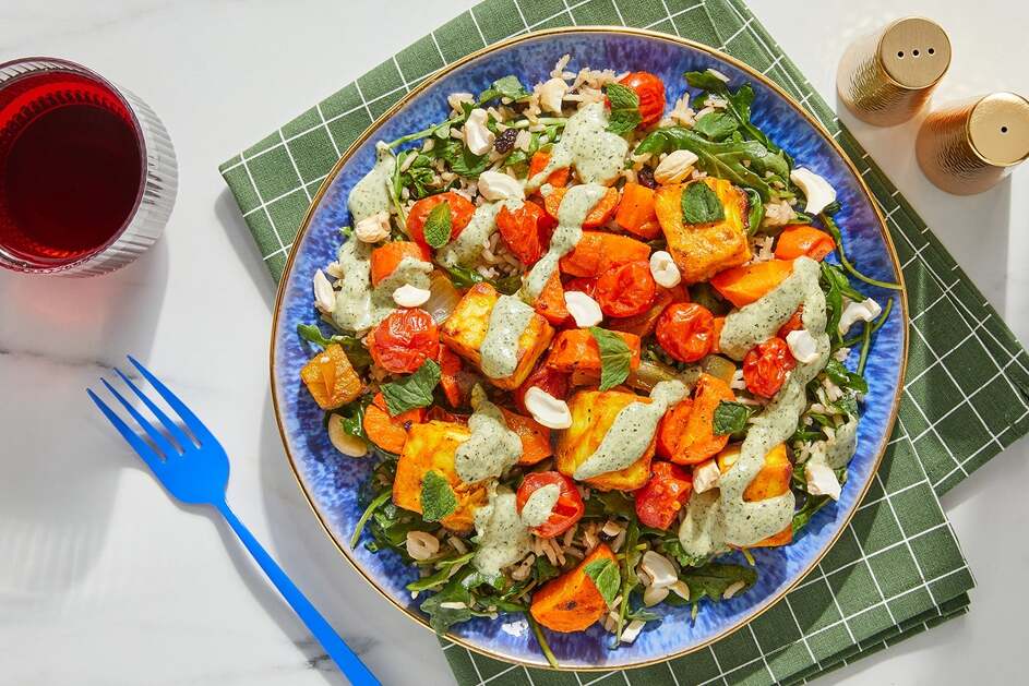 Roasted Paneer & Vegetables