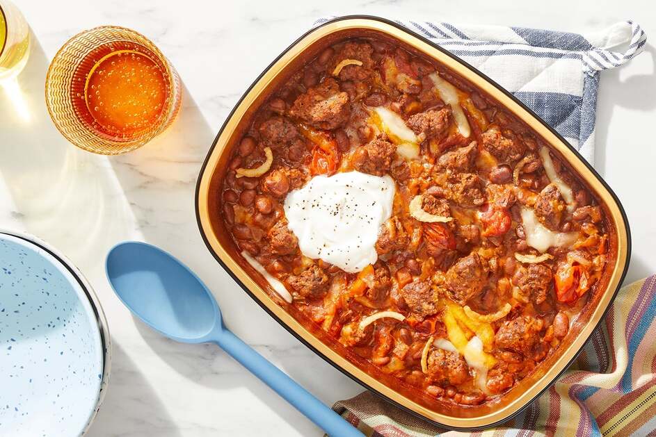 Oven-Baked Beef Chili
