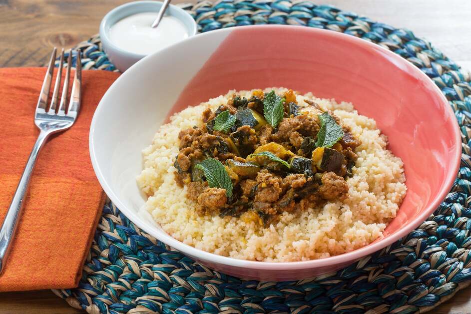 Spiced Lamb & Beef Tagine