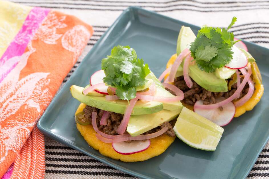 Arepas de Carne Molida