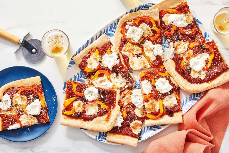 Garlic Ricotta Pizza