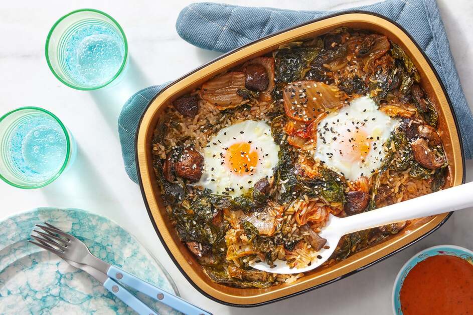 Kimchi Rice & Eggs