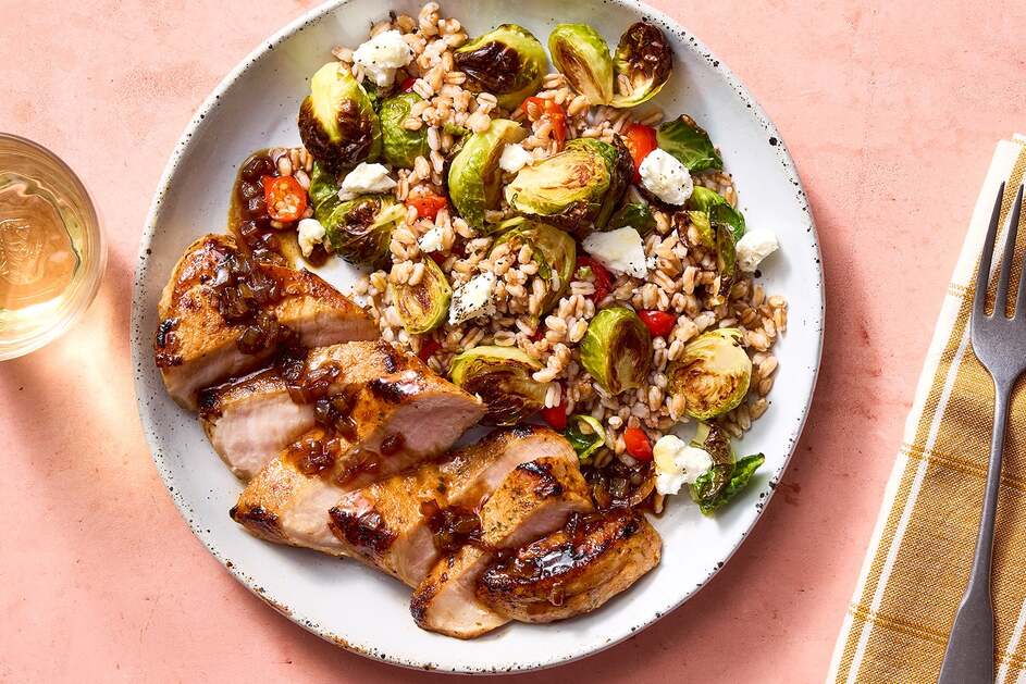 Pork Chops & Shallot Pan Sauce