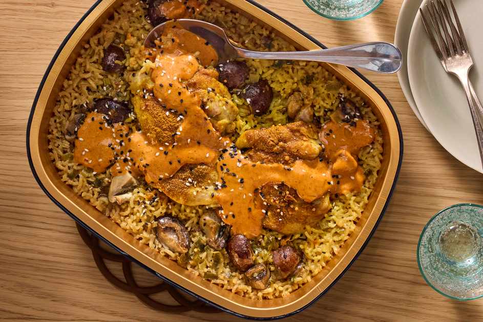 Curry Peanut Chicken Thighs