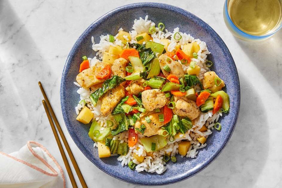 Spicy Chicken & Vegetable Stir-Fry