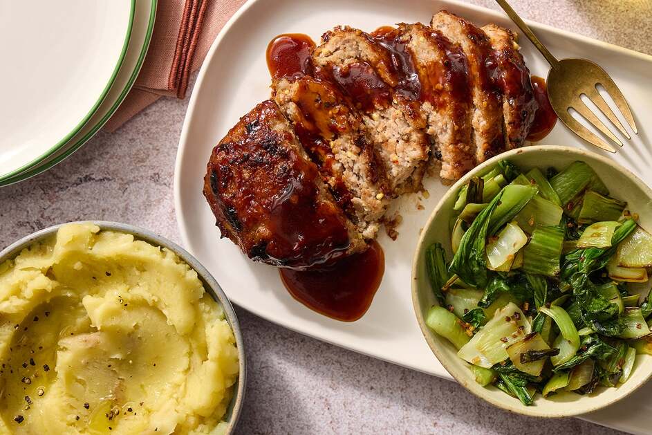 Asian-Inspired Pork Meatloaf