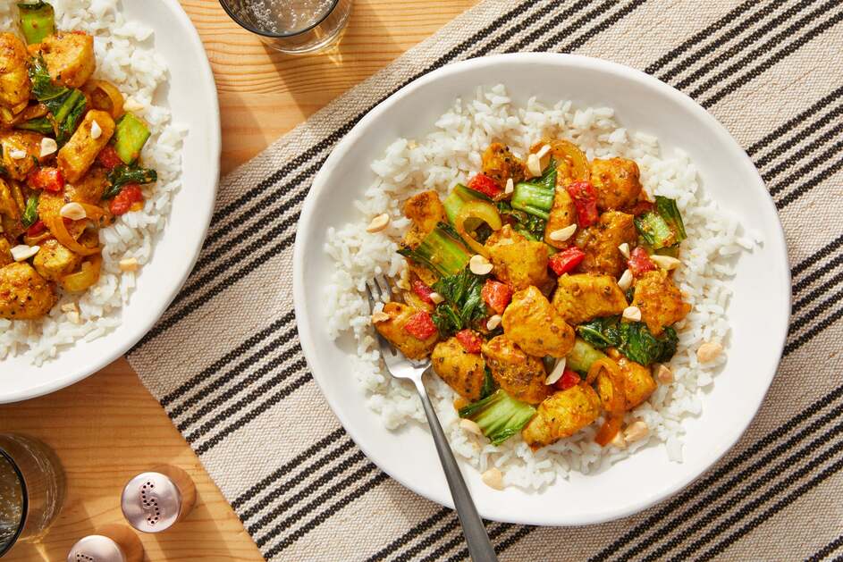 Stir-Fried Curry Chicken & Vegetables