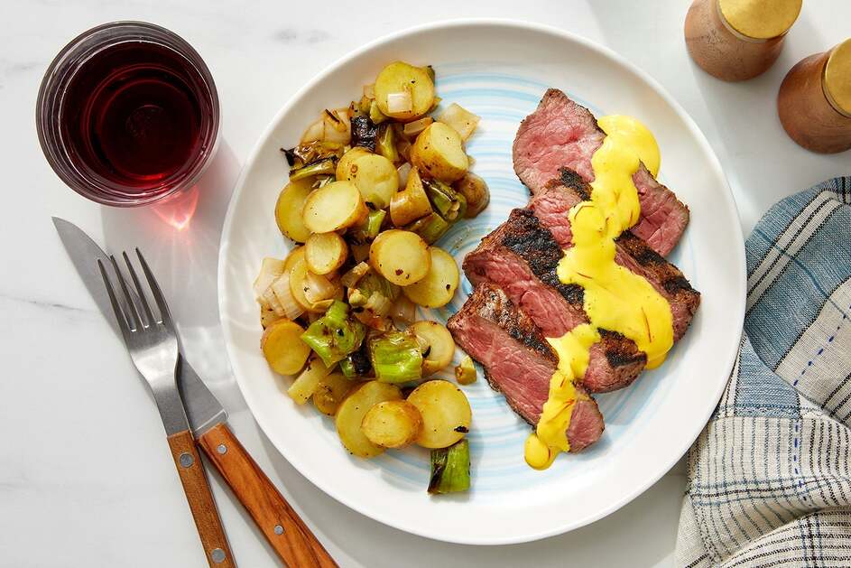 Grilled Spanish Steak & Potatoes