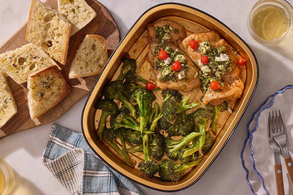 Baked Chimichurri Chicken Thighs