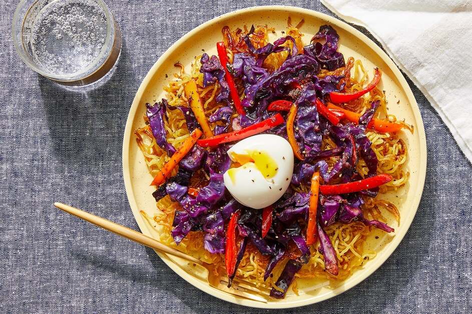 Crispy Pan-Fried Ramen