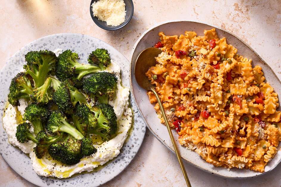 Roasted Red Pepper Pasta