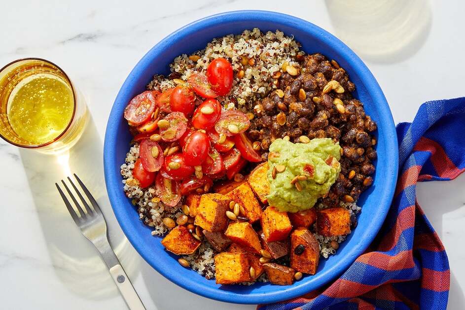 Mexican Black Bean & Quinoa Bowls